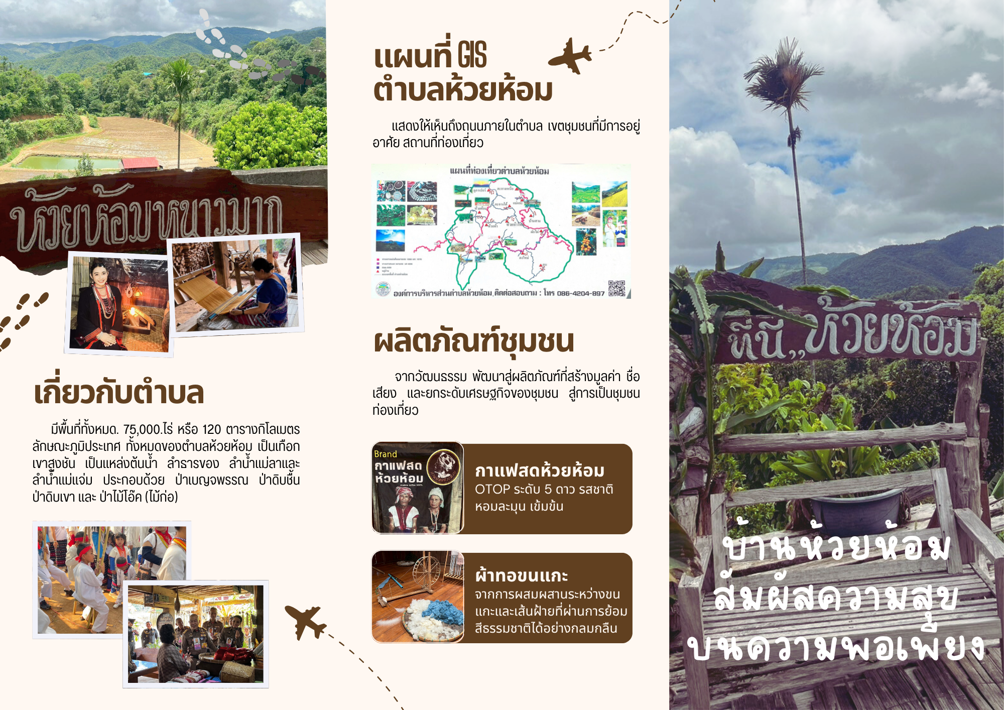 สำนักงานพัฒนาชุมชนแม่ลาน้อย ได้ติดตามผลการดำเนินงานการจัดทำ สารสนเทศตำบลต้นแบบเพื่อการพัฒนาคุณภาพชีวิต